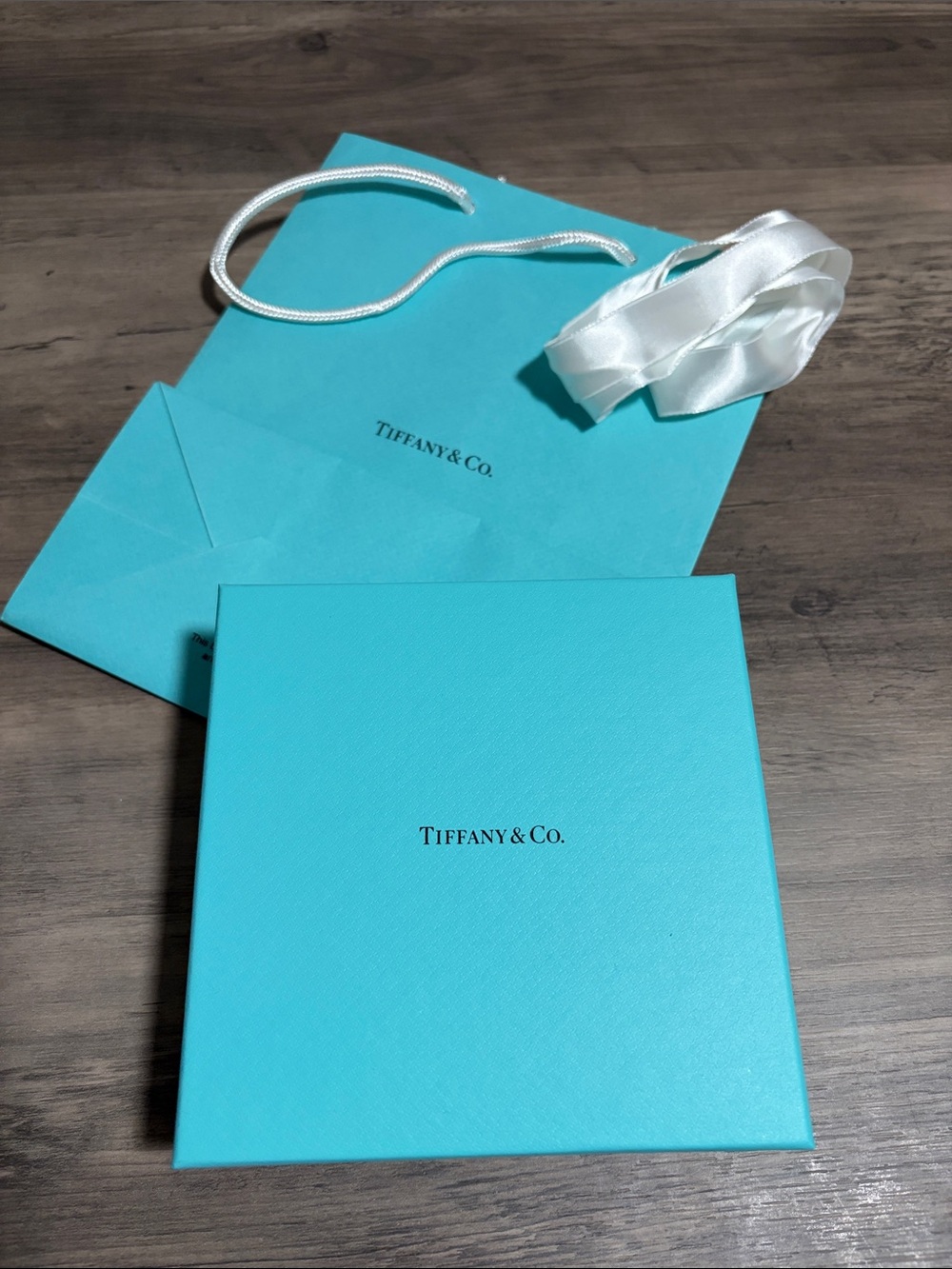 Tiffany & Co. Accessory Box and bag - Tiffany Blue